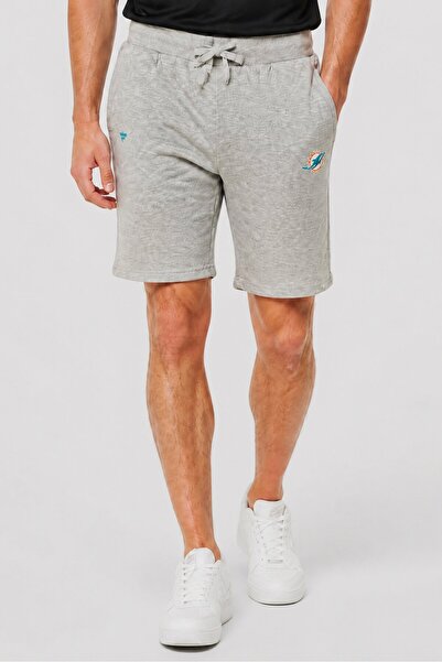 NFL Men Sportswear Fit Outdoor Shorts, Heather Grey