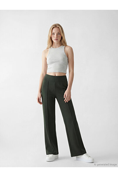 LC Waikiki Pantaloni de trening de damă cu talie elastică și atingere moale
