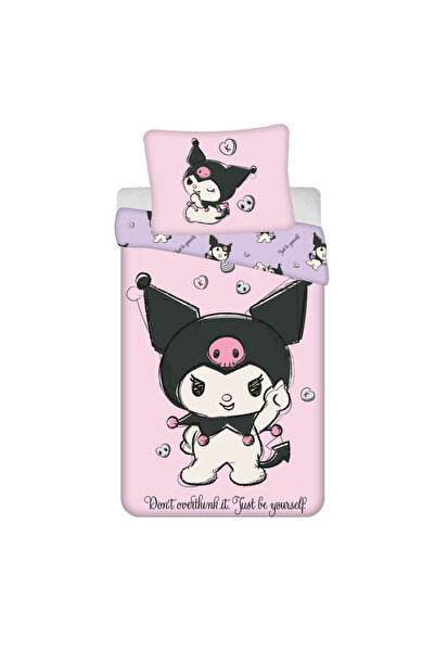 Hello Kitty Kuromi Be Yourself bedding Top Bottom Set 140×200cm, 70×90 cm