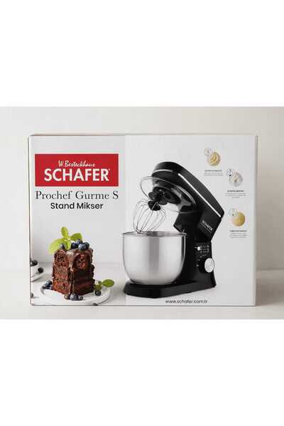 Schafer Prochef Gurme Stand Mikser 5 L-Siyah