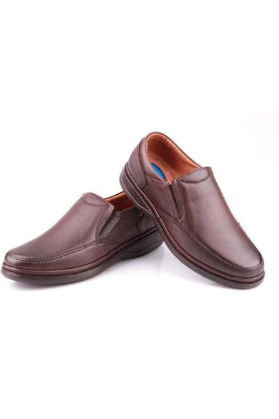 DETECTOR Genuine Leather Orthopedic Men's Casual Shoes with Heel Spur Support...