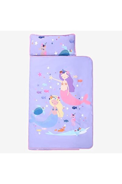Yelajoy Portable One-Piece Sleeping Bag, Children's Cotton Blanket Quilt, Ant...