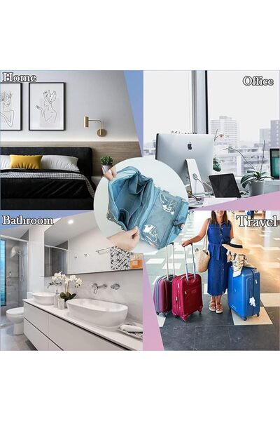 eWINNER Portable Hanging Toiletry Kit Clear Wash Travel Bag Women Organizer P...