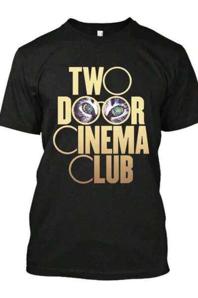 2BIR تي شيرت جديد من Two Door Cinema Club English Music Group Vintage Retro S...
