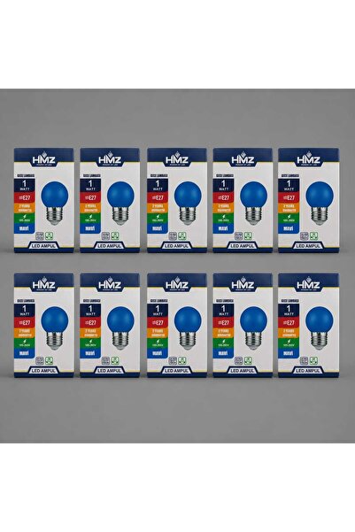1 W LED GECE AMPULU