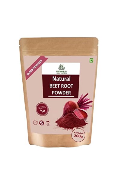ROOTNRISEBLISS Natural Beetroot Powder 200g – 100% Pure, Antioxidant-Rich Sup...