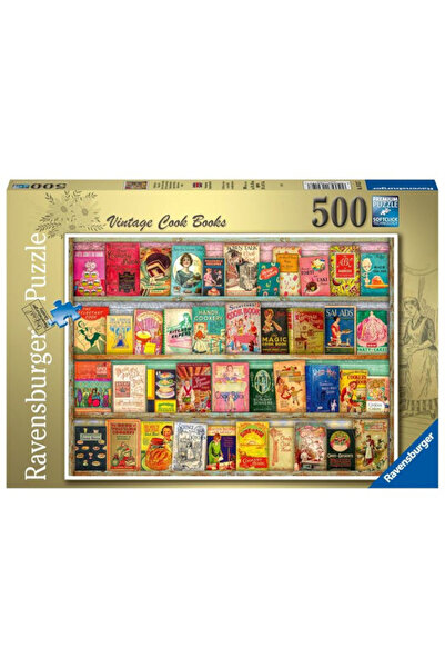 RAVENSBURGER 500 Parça Puzzle Yemek Kitapları