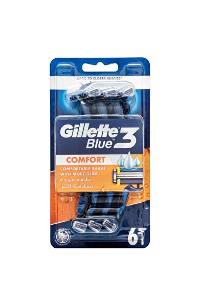 Gillette Aparate de ras de unică folosință Blue3 Comfort, pachet de 6