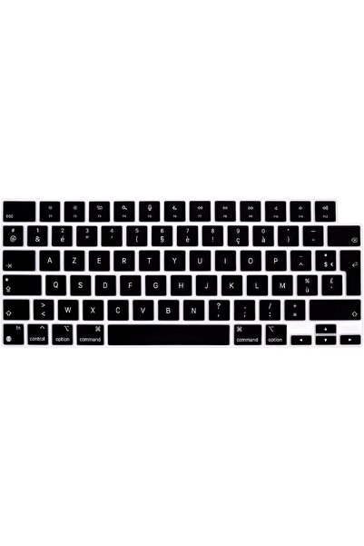 Generic EU/UK Layout French (AZERTY) Language Silicone Keyboard Cover Compati...