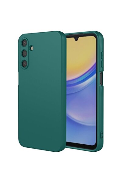 bzstore Husa pentru Samsung Galaxy A26 5G, Silicon Verde Inchis cu protectie ...