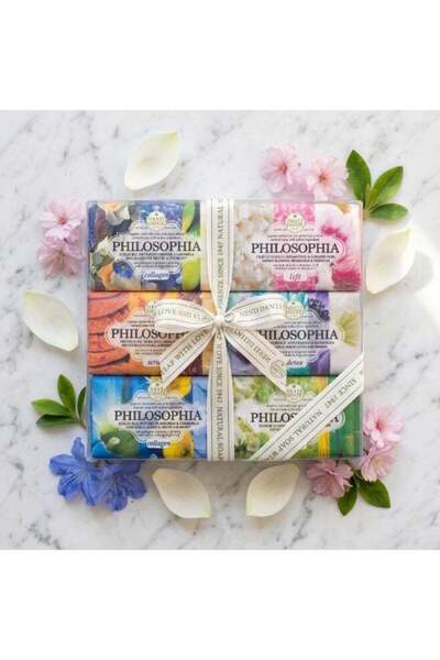 Nesti Dante Philosophia Luxury Italian Soap Gift Set – 6 Natural Vegetable So...