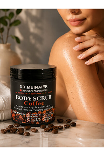 DR MEINAIER Exfoliant Corporal cu Cafea DR. MEINAIER, Body Scrub Hidratant și...