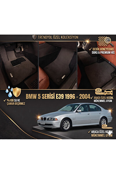 8D OTO PASPASI BMW 5 SERİSİ E39 1996 - 2004 PREMİUM ARACA ÖZEL EVA PASPAS TAK...