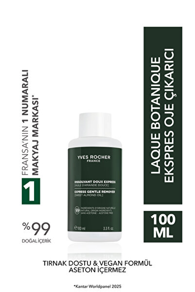 Yves Rocher Ekspres Oje Çıkarıcı (100ml) - Tırnak dostu & Vegan
