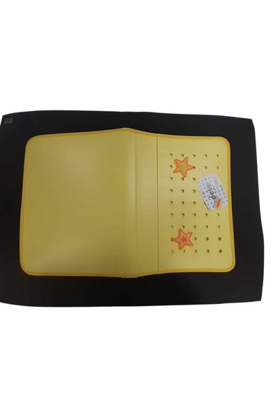 Abka Delicc Series Zippered A4 File Colorful