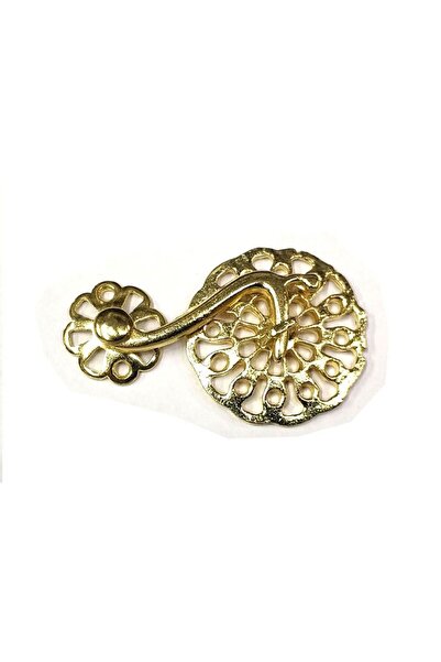 naque Yellow 50 Pieces Zamak Latch Lock 56X33 mm - Round, Interlocking Furnit...