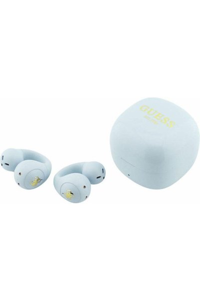 Guess Ακουστικά Bluetooth Handsfree Ανοιχτού Τύπου με Μεταλλικό Λογότυπο Scri...