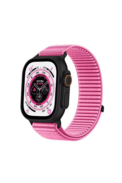 REDz Accessories Curea textilă tip buclă, din nailon țesut, pentru Apple Watc...