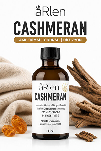 arlen Cashmeran - 100 ml - Kaşmir Etkili Odunsu Misk Parfüm Hammaddesi ve Fik...