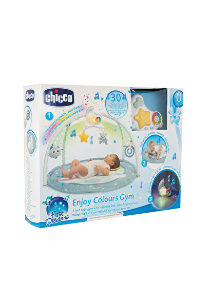 Chicco Βρεφικό Γυμναστήριο με Προβολέα, Απολαύστε τα Χρώματα, Μπλε