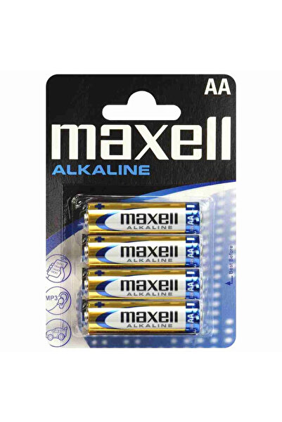 Maxell AA αλκαλικές μπαταρίες 1.5V 4τμχ