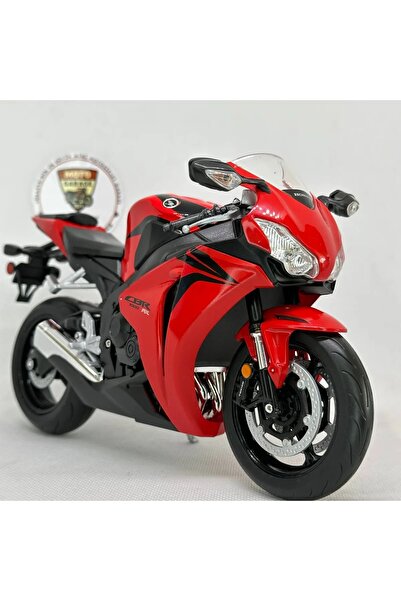MotoGarage Honda CBR 1000RR Maket Motor - 1:10 Diecast Kırmızı Fireblade Kopyası
