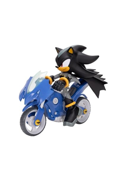 Jakks Соник Тирантът Фигурка Шадоу с Батцикл 12см