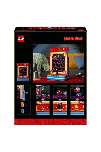 LEGO ®   Donkey Kong ™   Video Game 72051 - Decorative Model Building Kit for Adults (1367 Pieces)