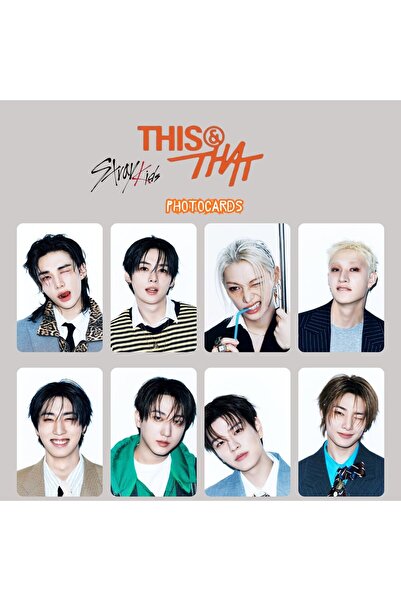 Kpop Dünyasi STRAY KIDS '' This & That '' Photocards Set 2