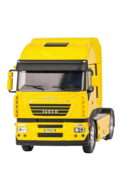 IXO Sigilat- Iveco Stralis 2012 Galben- Scara 1:43-