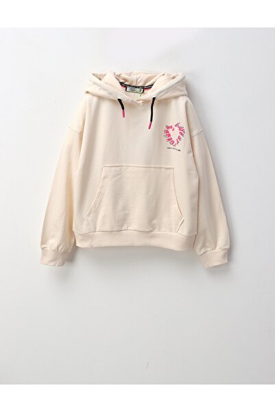 MiniKids Hanorac TrendsON fetite, crem