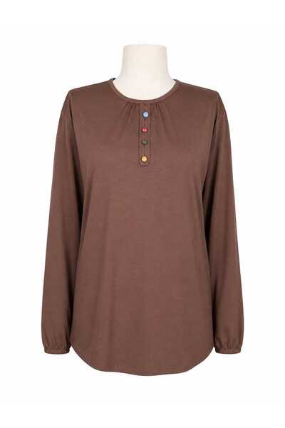 ziend fashion Women's Lycra Blouse for Middle Age and Above, Four Seasons, Mo...