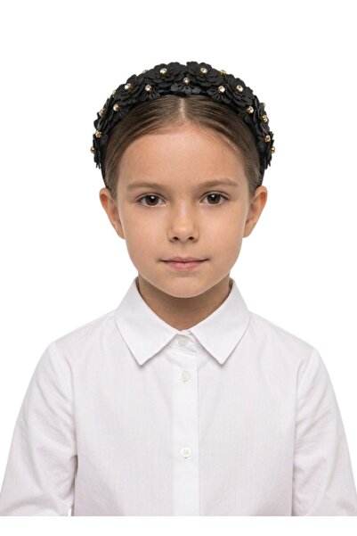 Bidani -Floral Appliqué Headband-Multicolor