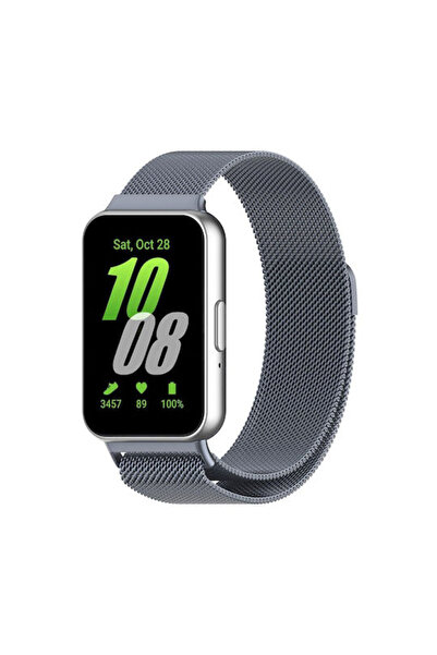 Techsuit Ανοξείδωτο Ατσάλι Μπλε Λουράκι (Galaxy Fit3)