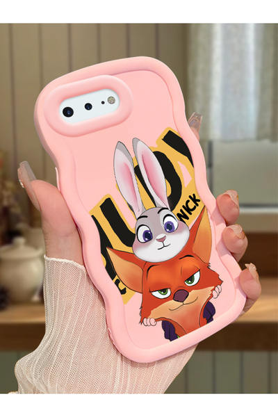 Hontinga حافظة متوافقة مع هاتف iPhone 8 Plus، حافظة حماية للكاميرا من السيليك...