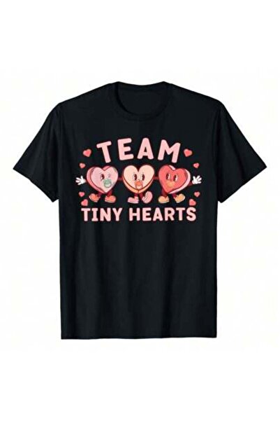 KYMC07 تي شيرت Team Tiny Hearts Peds Cardiac Nurse Candy لعيد الحب، 220 جرام ...