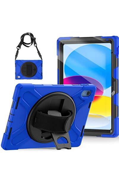 TEKNETSTORE Ipad A16 (11.NESİL) 2025 / 10. Nesil 10.9 Uyumlu Tank Tablet Kılı...