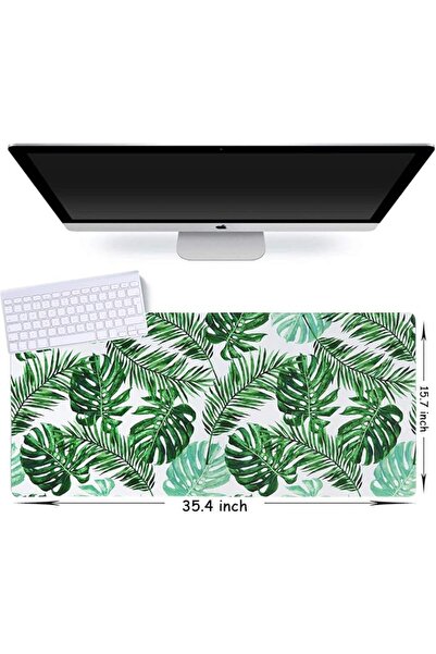 iLeadon Topographic Mouse Pad, Large Gaming Mouse Pad Non-Slip Rubber Base Wa...