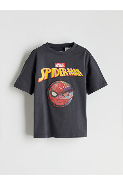 LC Waikiki Original Spider-Man Printed Boys' T-Shirt