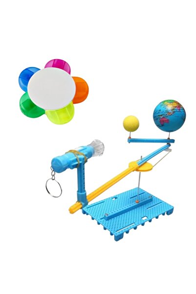 Universal Joc educational,DIY,Globul Pamantesc cu Soare si Luna / Mini carioc...