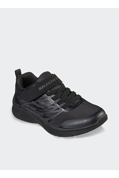 SKECHERS Kids Microspec Hook & Loop School Shoes