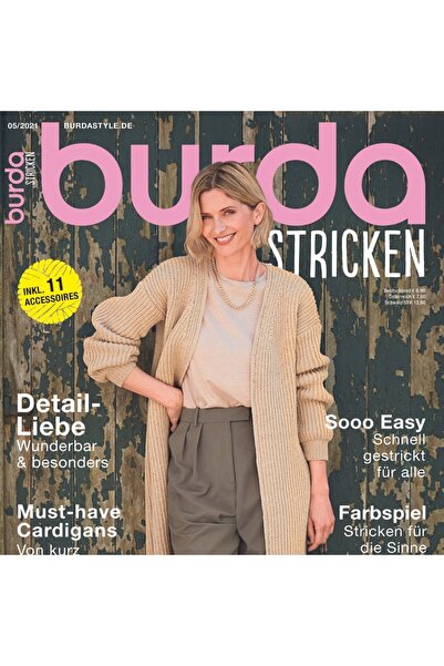 Burda Style Revista Burda Tricotaje nr 5/2021 editata in limba germana
