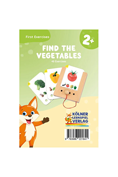 Kölner Lernspielverlag Cartonașe educative pentru recunoașterea legumelor Köl...