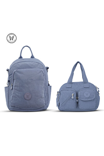 Caprice Collection 2 Piece Bag Set for Women - Backpack & Crossbody Bag, Wate...