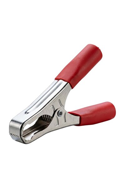 Powermaster PM09-1044 Büyük 100Mm Krokodil Akü Maşası Kırmızı