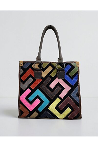 Ega ayakkabı Women's genuine leather imported designer handbag