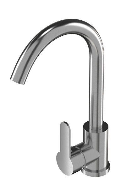 Granitan Baterie Bucatarie Granitan, Inox, Dus Rotativ 360°, 364mm