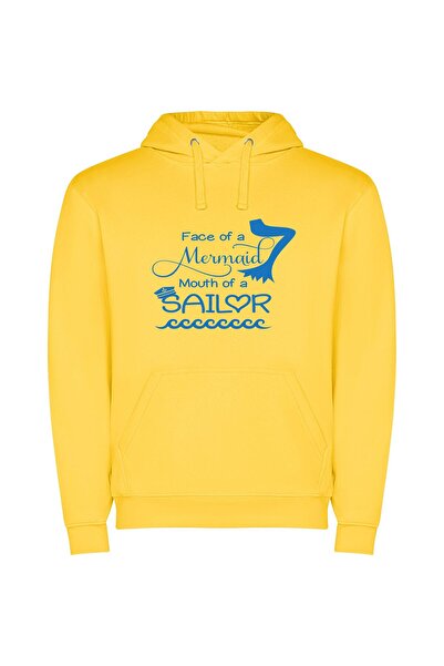 iLovePrints Siren's Sailor Moon Fusion Φούτερ με κουκούλα σε χρώμα Κίτρινο