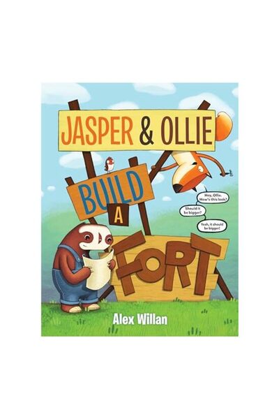 Random House Children's Books Jasper și Ollie construiesc un fort