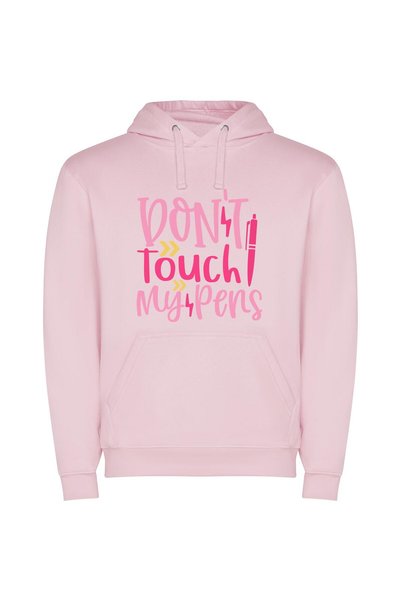 iLovePrints Pout Protector Φούτερ με κουκούλα σε χρώμα Ροζ